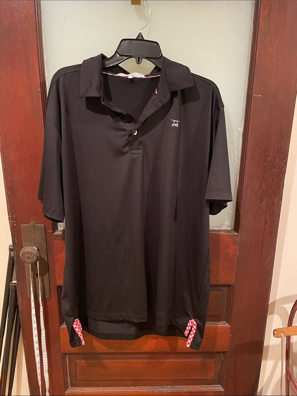 Bald Head Blues Men's Black Polo Shirt - Performance Short Sleeve